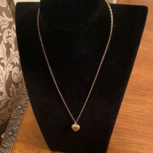Elegant Gold Heart Necklace